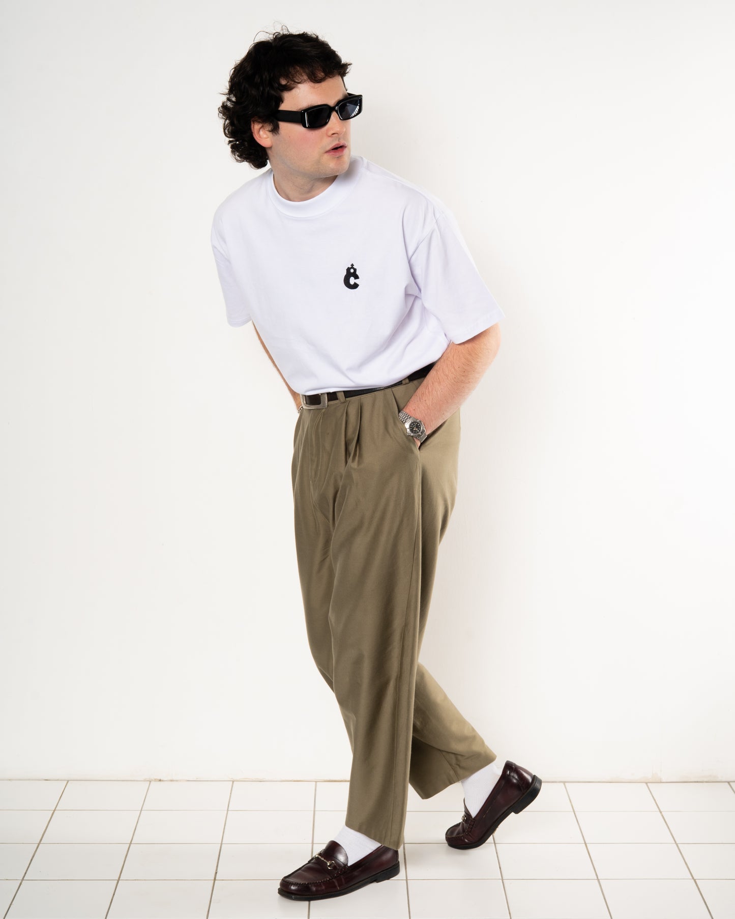 Super Slacks in Khaki