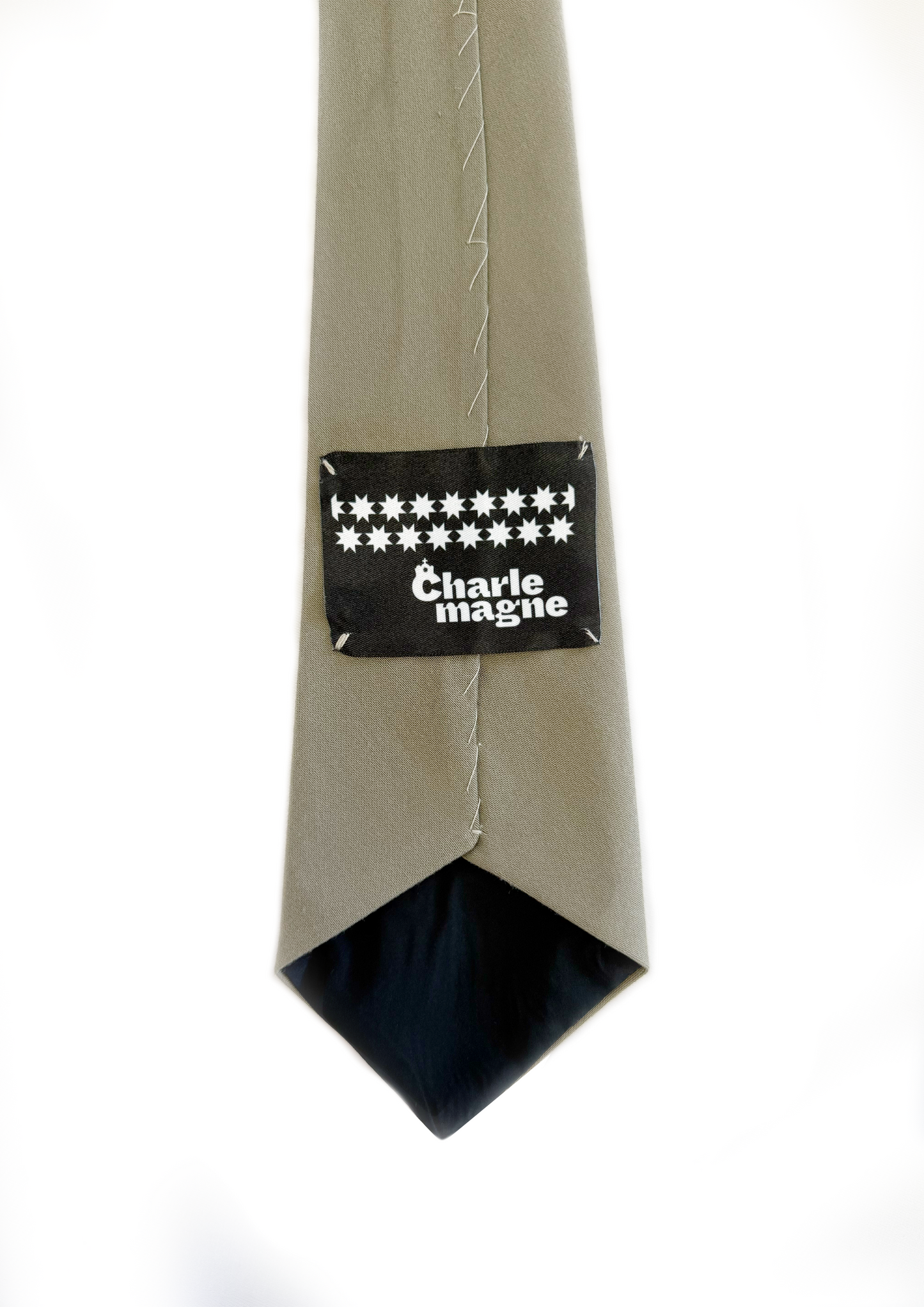 Homemade Tie in Khaki