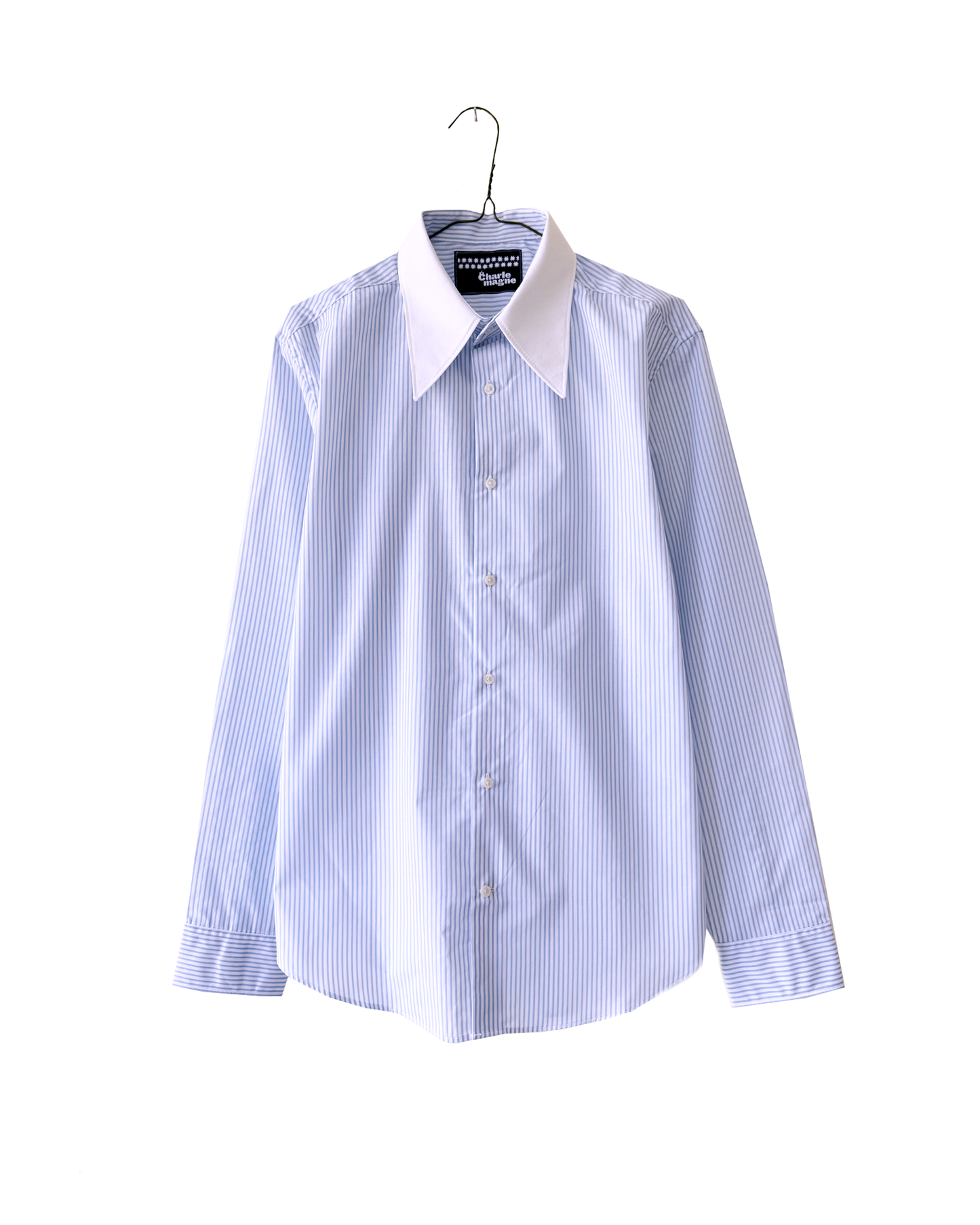 "Shirt" by Charlemagne #1 in Blue Stripes
