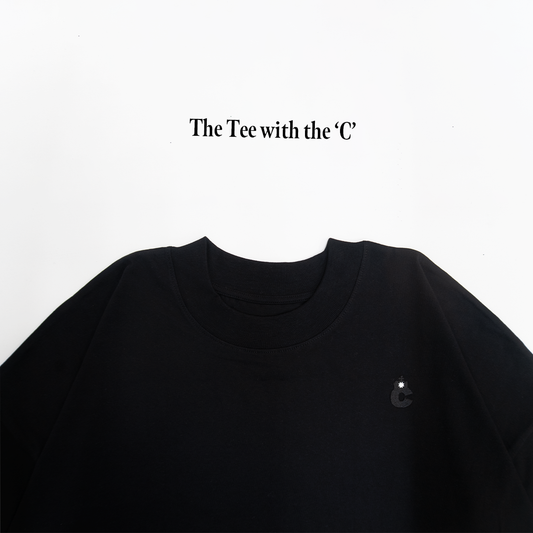 The Tee with the 'C' in Black.