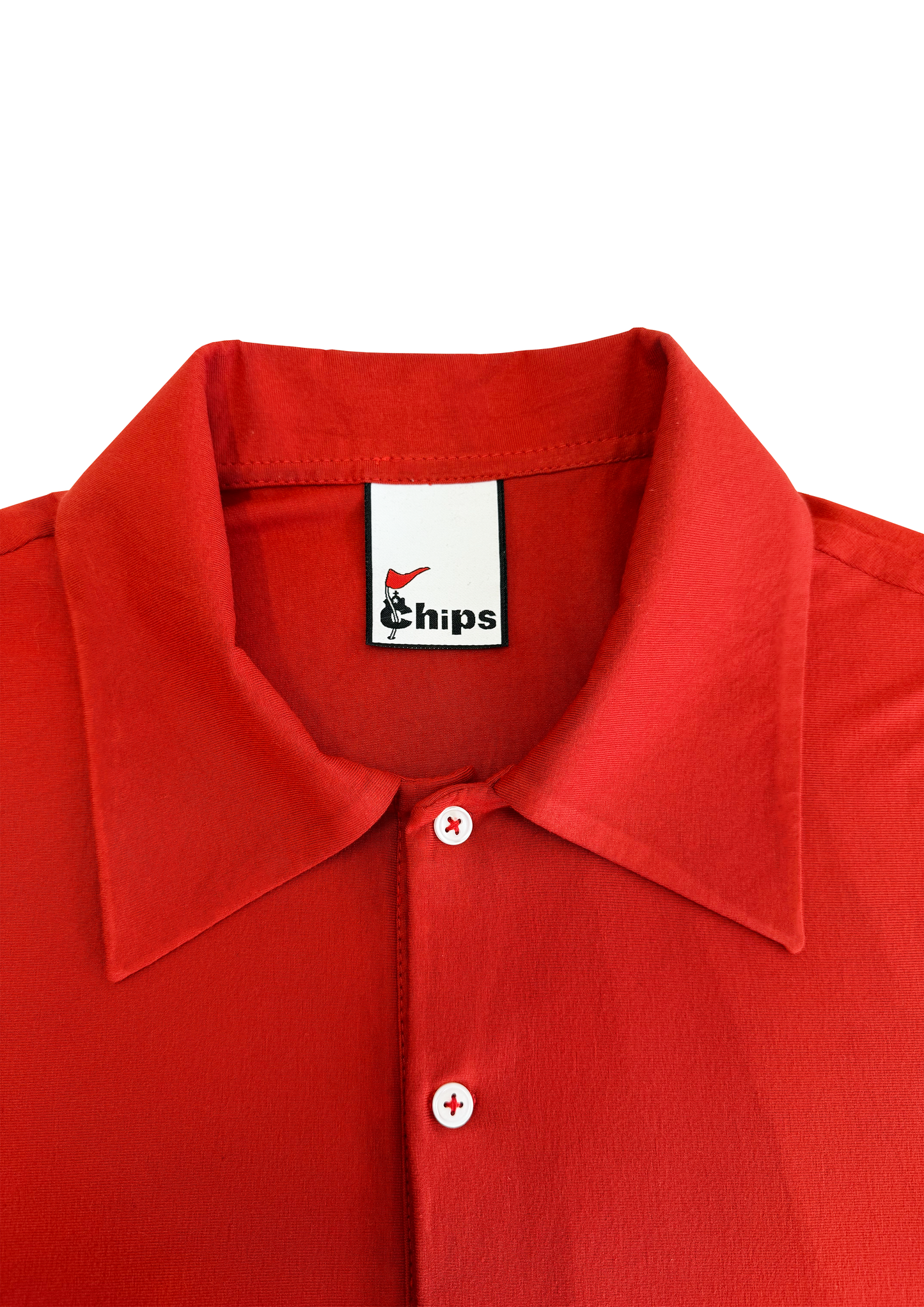 Chips House Polo in Rust