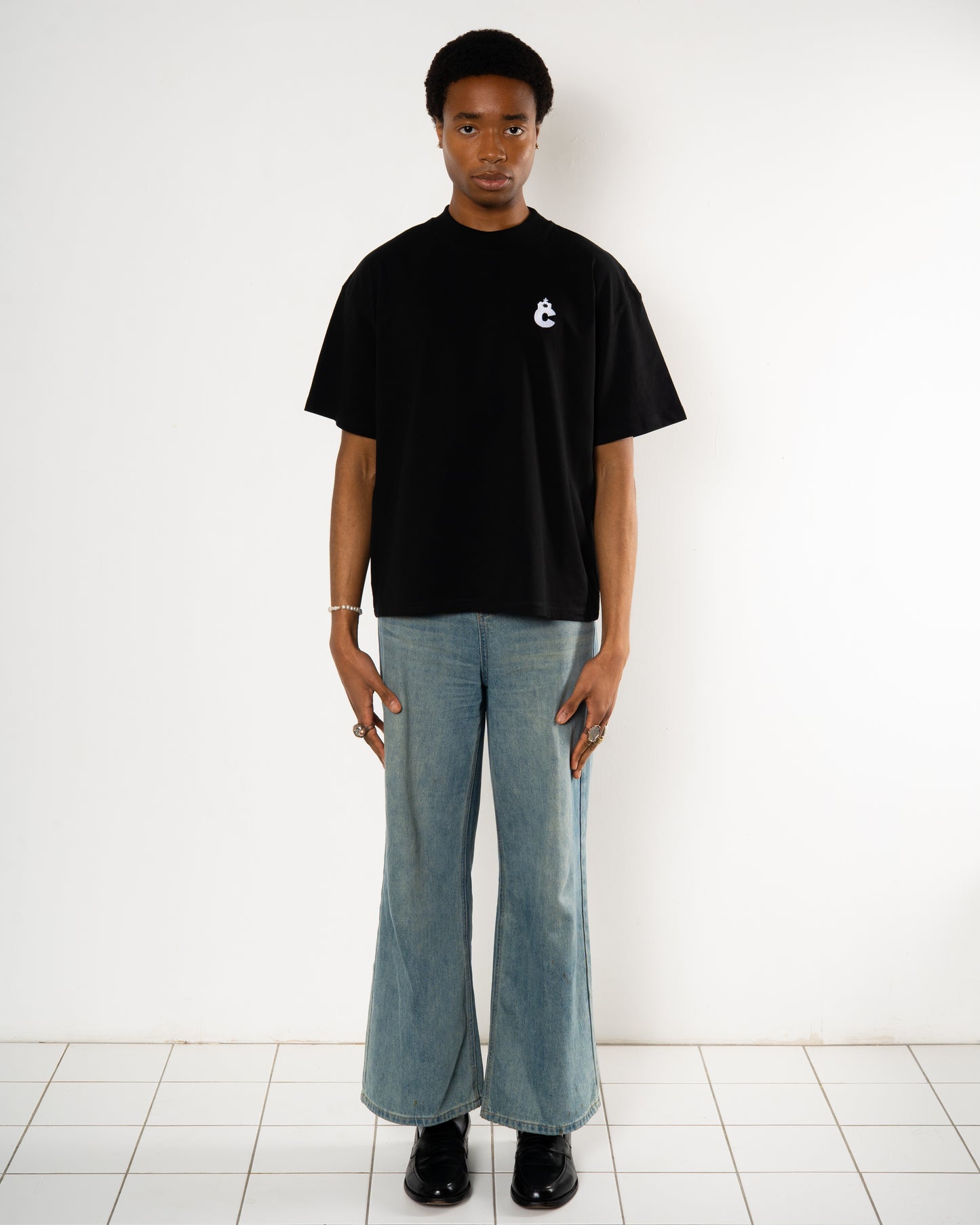 The Tee with the 'C' in Black