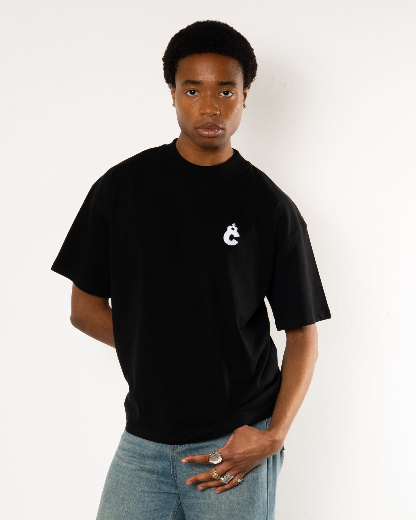 The Tee with the 'C' in Black