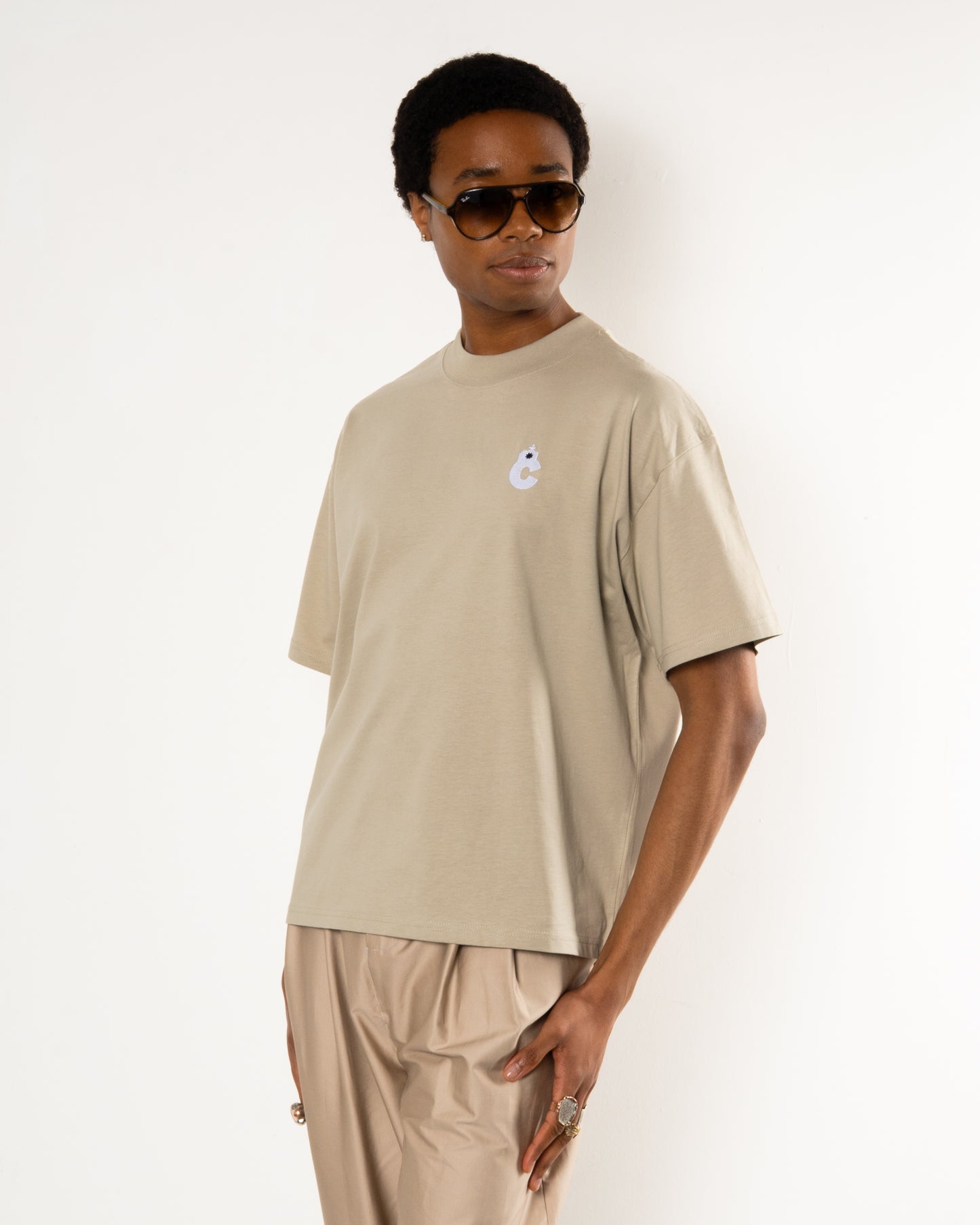 The Tee with the 'C' in Stone