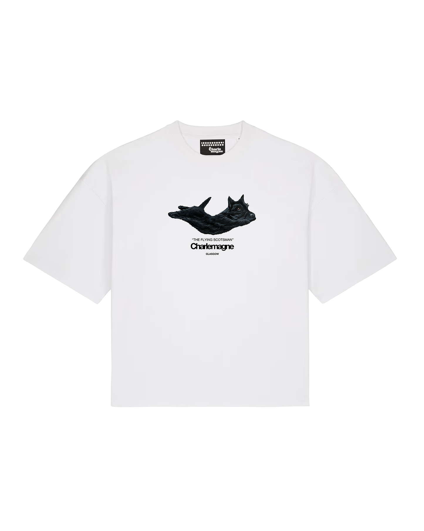 Flying Scotsman Tee (Boxy White)
