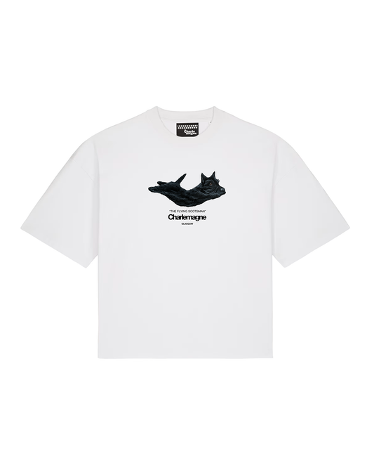 Flying Scotsman Tee (Boxy White)