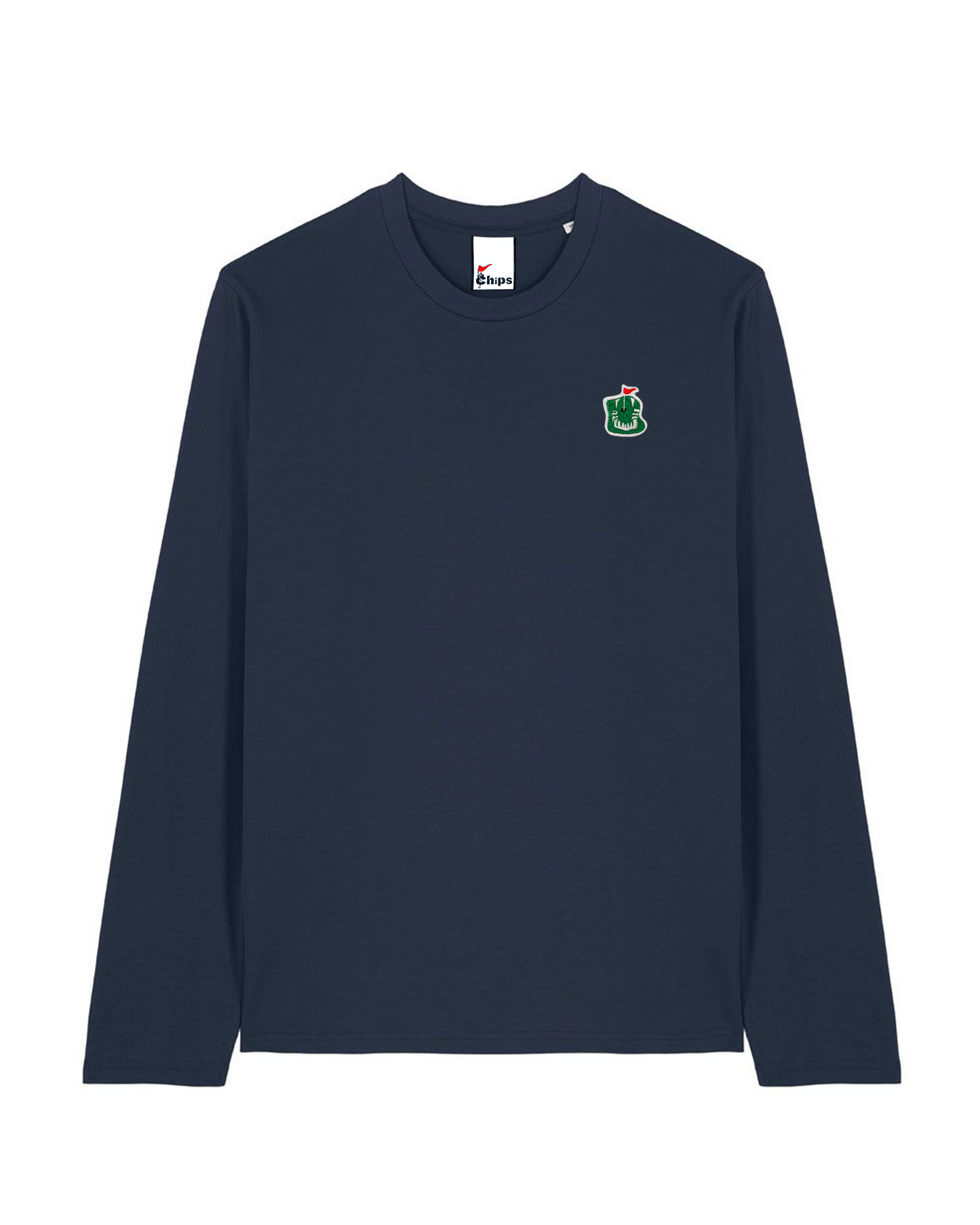 Embroidered Greenside Long Sleeve Tee