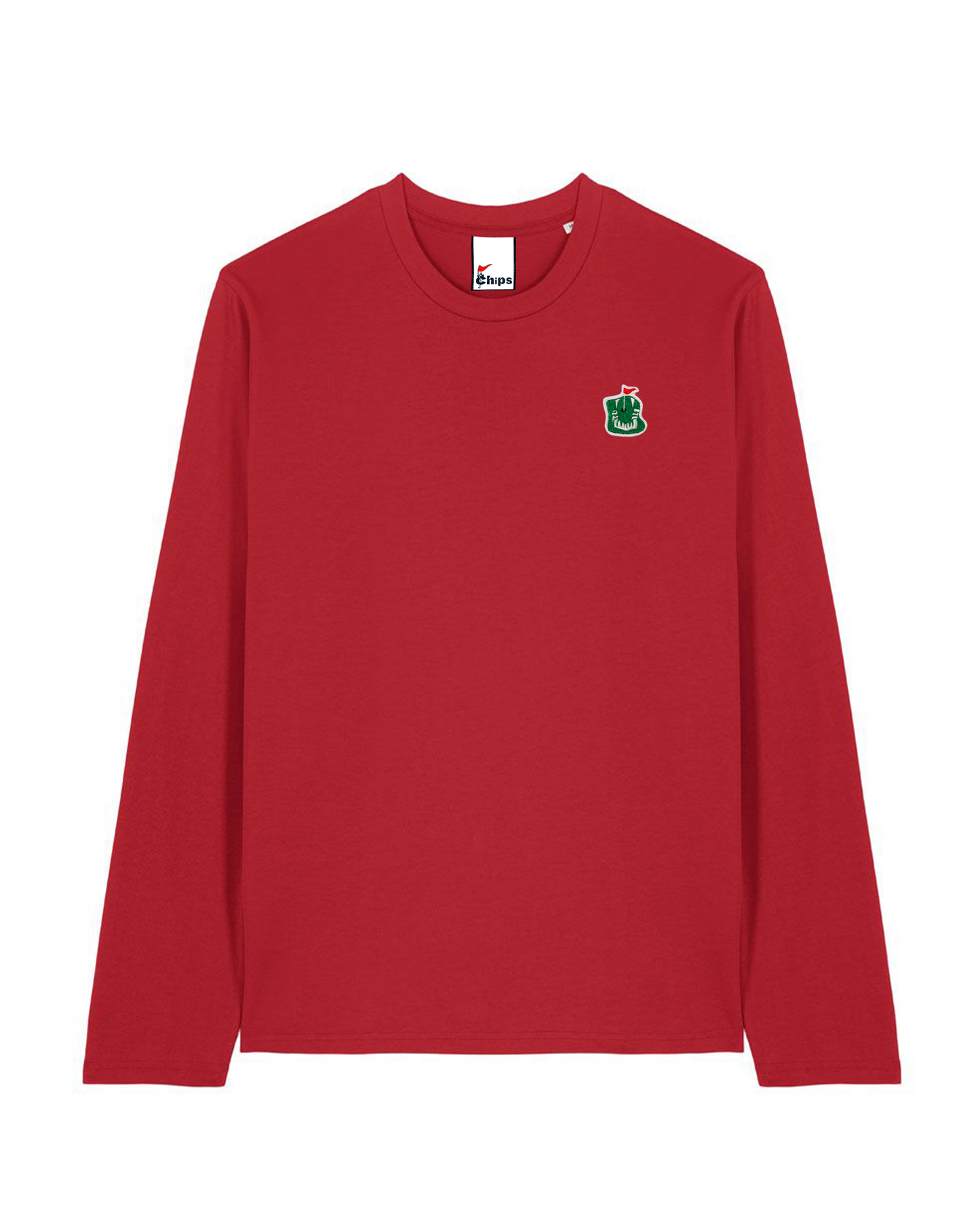 Embroidered Greenside Long Sleeve Tee