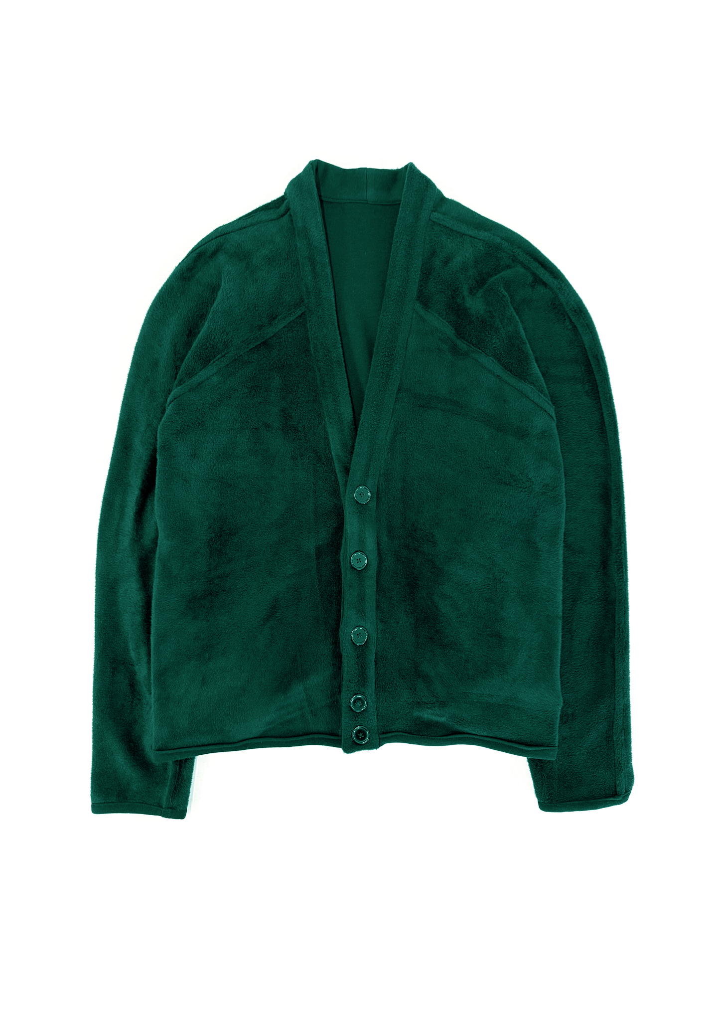 Chips Reversible Cardigan in Green