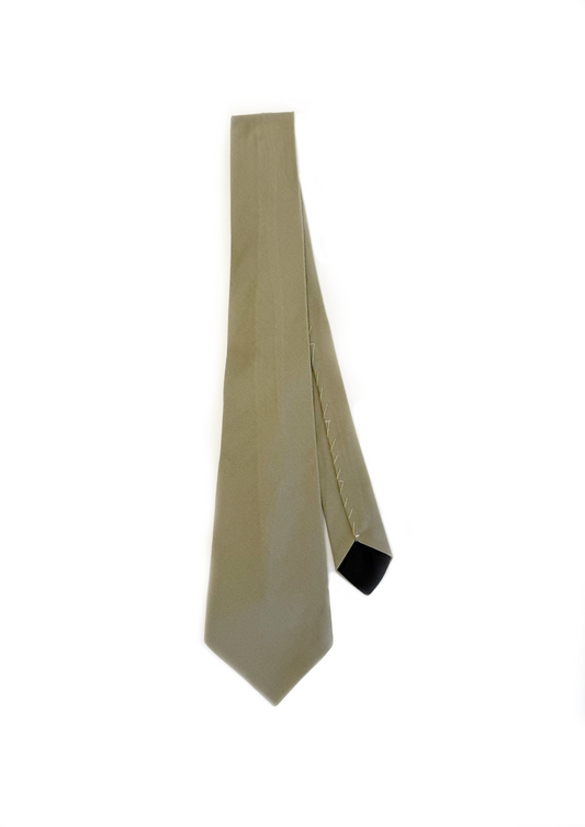 Homemade Tie in Khaki