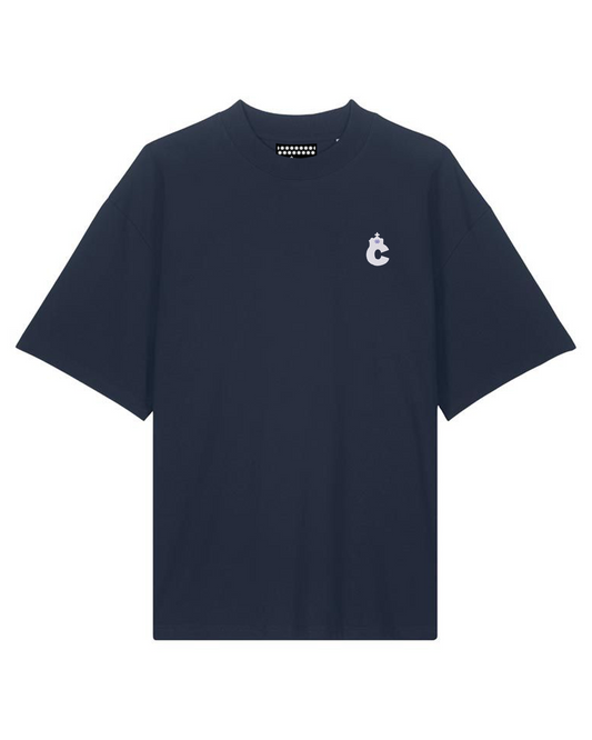 The Tee with the 'C' in Navy