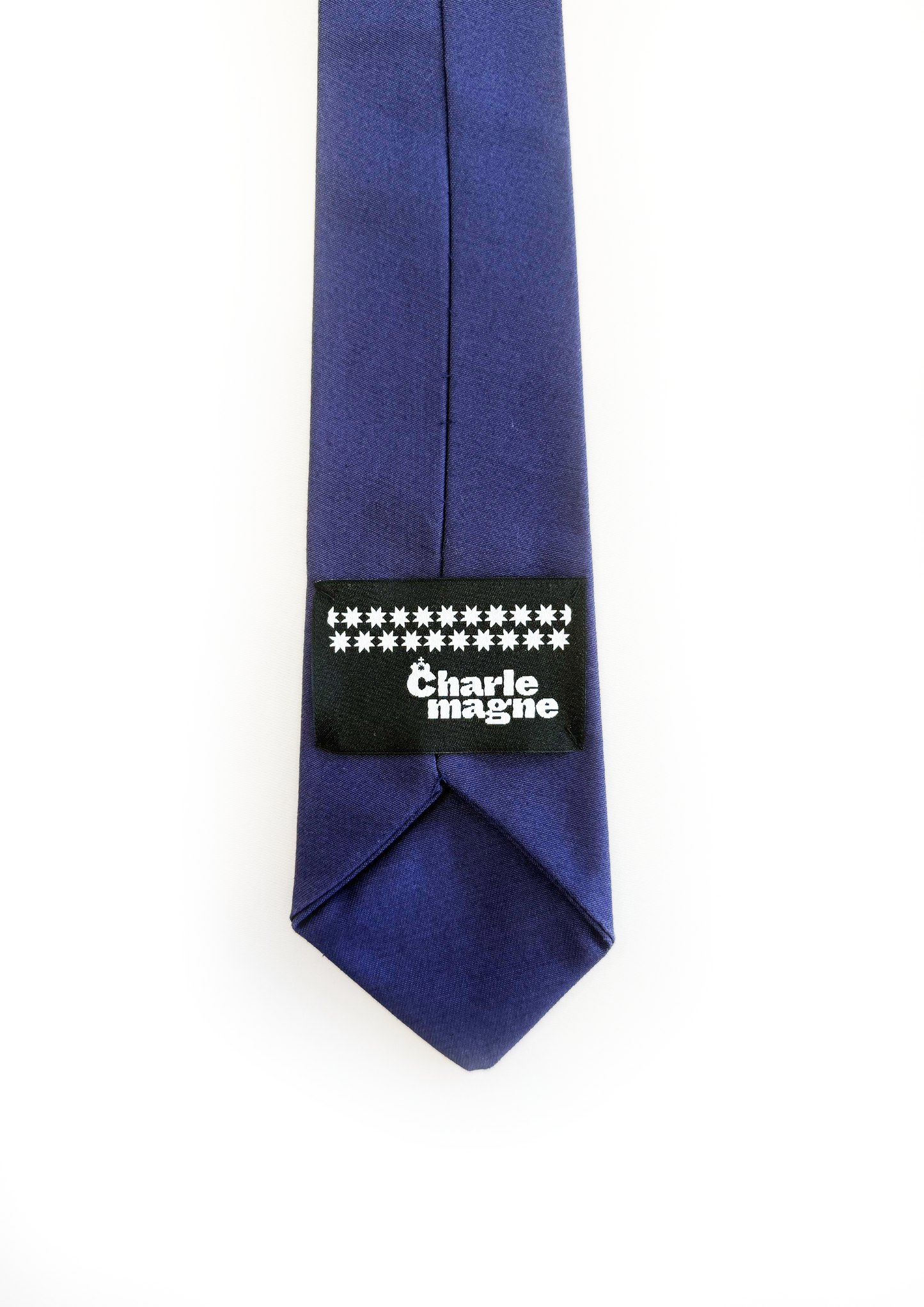 Homemade Tie in Light Navy
