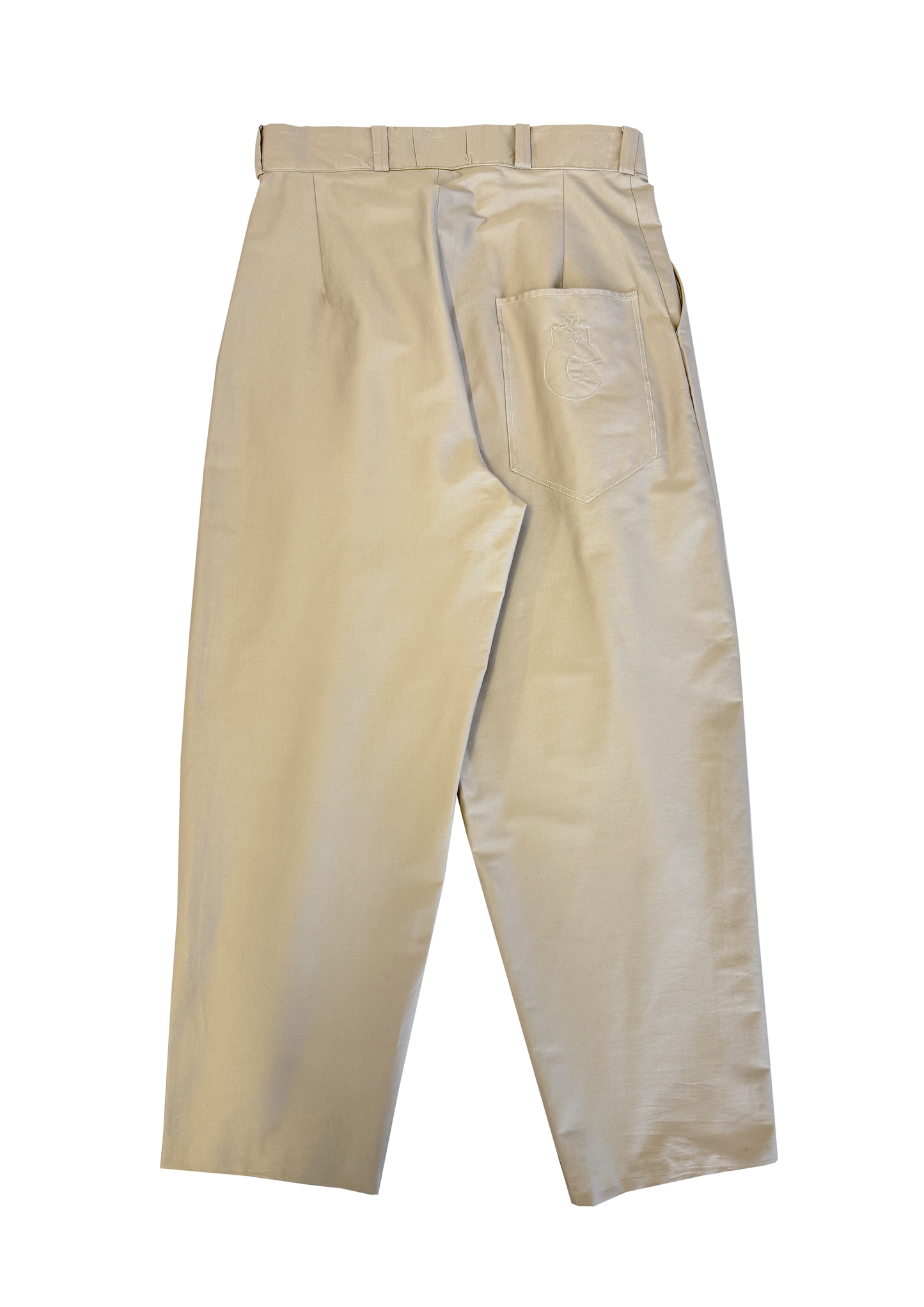 Super Slacks in Cream