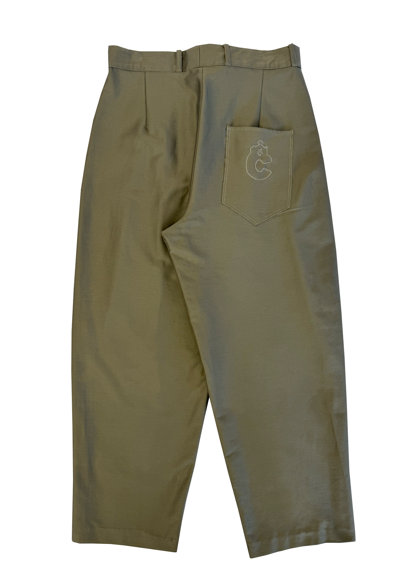 Super Slacks in Khaki