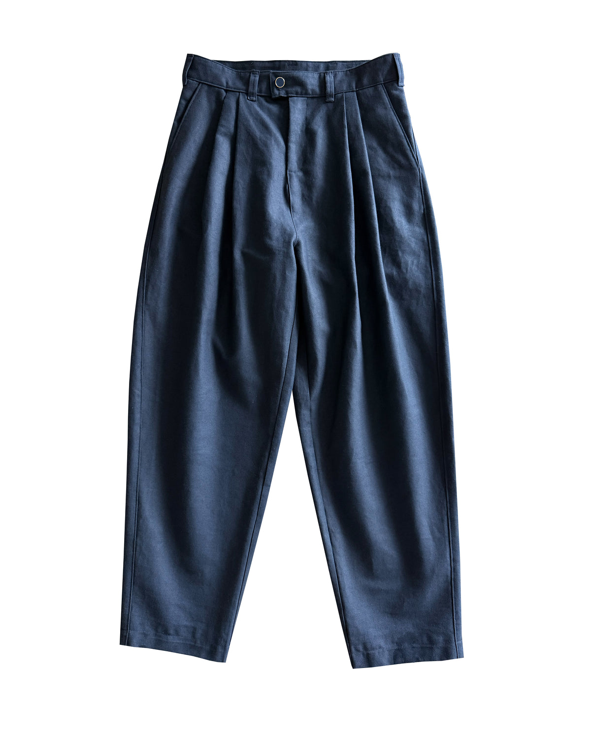 Simple Slacks in Cotton Drill