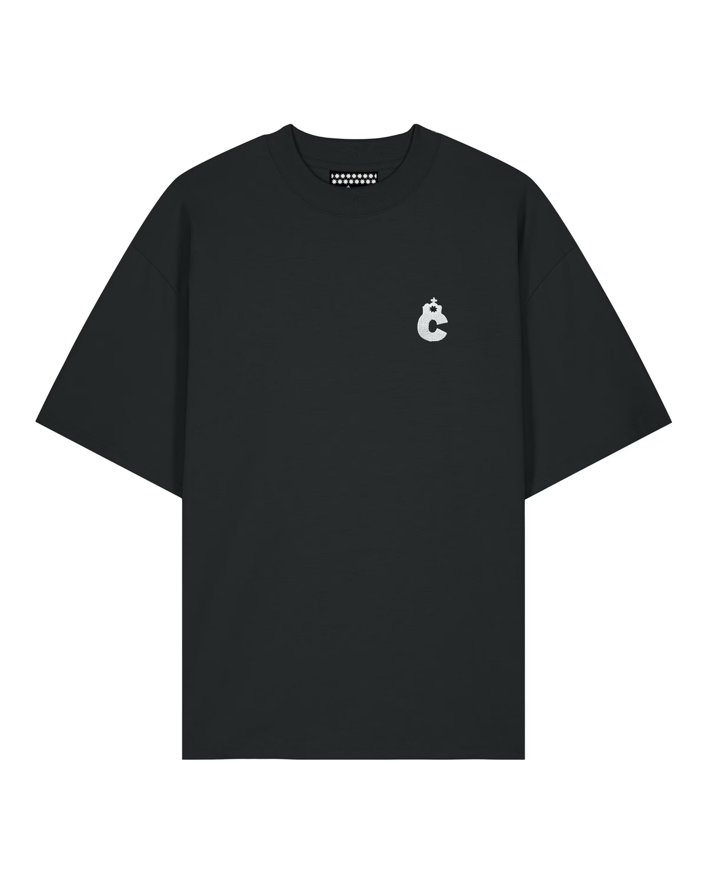 The Tee with the 'C' in Black.