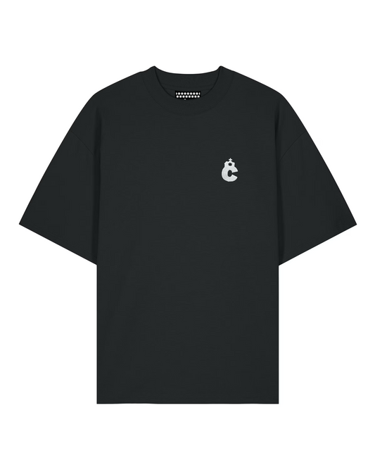 The Tee with the 'C' in Black.