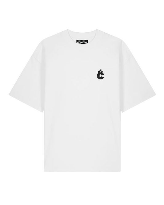 The Tee with the 'C' in White.