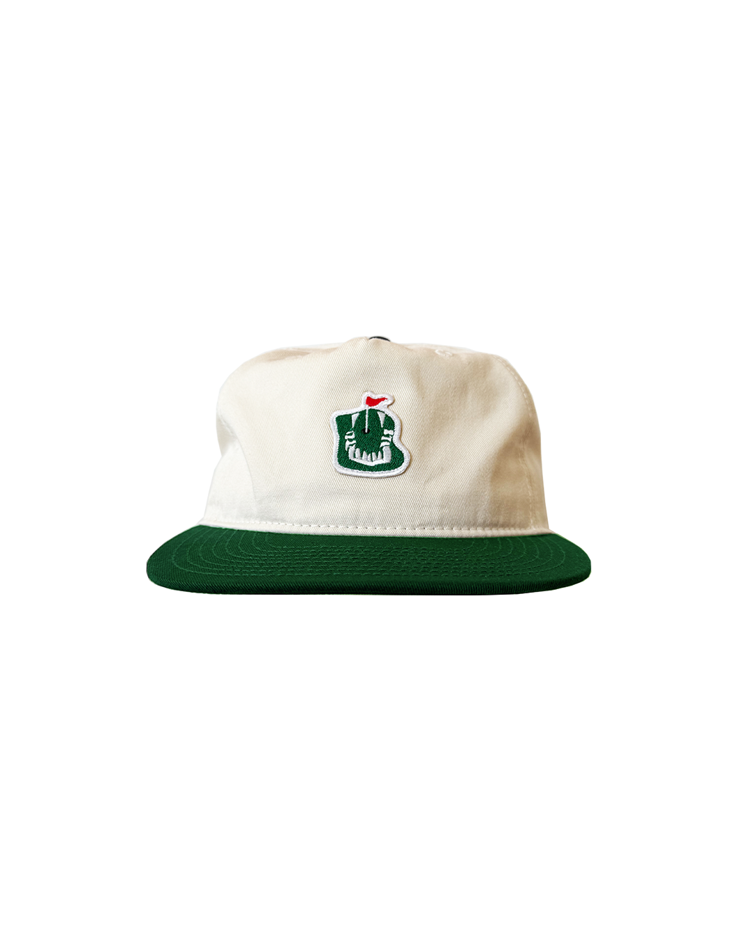 Chips Two Tone Logo Cap in Green