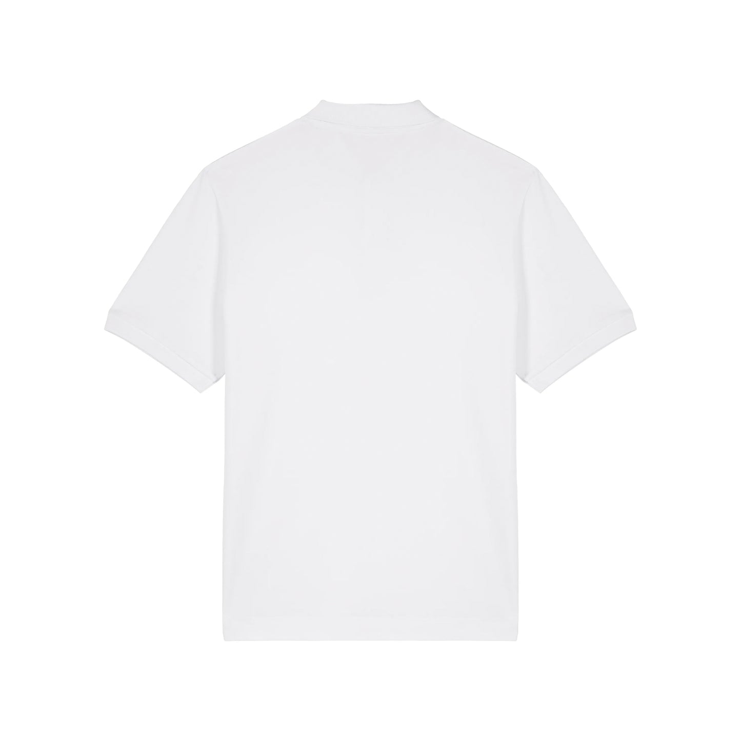 Chips Short-Sleeved Polo in White